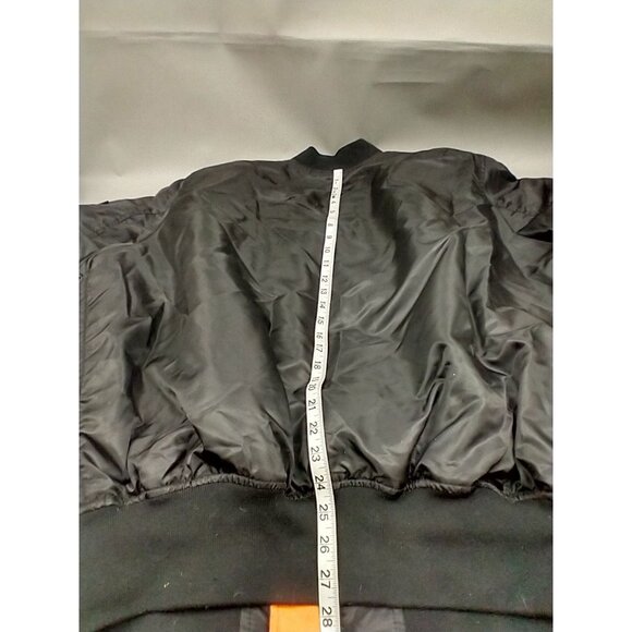 NWoT Bravo Series By Burks Bay Black NRA Black Flight Bomber Jacket Mens XXL - Picture 7 of 7